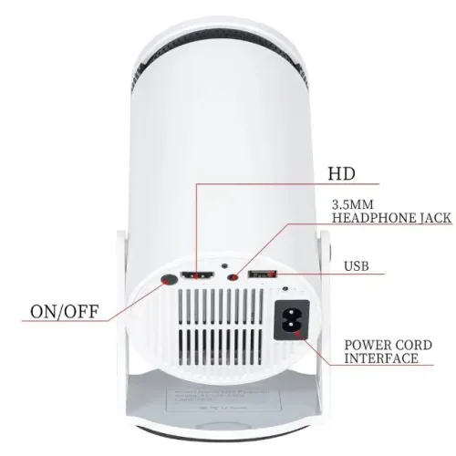 PROMOÇÃO Projetor HY300 Magcubic WiFi Bluetooth Cinema em Casa Achadinho Shopee