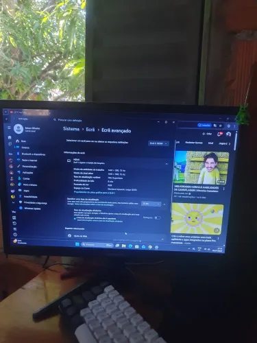 Vendo monitor gamer 19pol 75hz