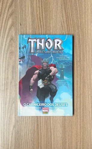 Marvel Thor o deus do trovão o carniceiro dos deuses