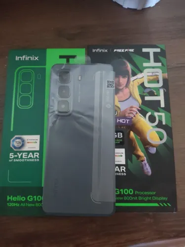 Infinix Hot 50 256GB / 8GB RAM (Seminovo na Caixa)