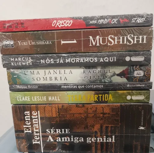 Escolha quais livros comprar - livros lacrados 
