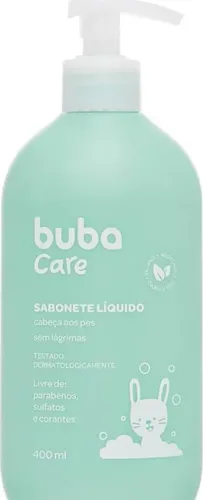 Kit Buba Care Baby Shampoo + Sabonete Liquido 400ml - 2 por R$55