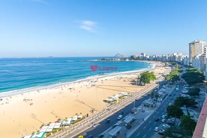 COBERTURA :Avenida Atlântica Copacabana - RJ Cobertura Residencial 425 m² 4 quartos 4 suít