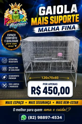 Viveiro para RingNecks