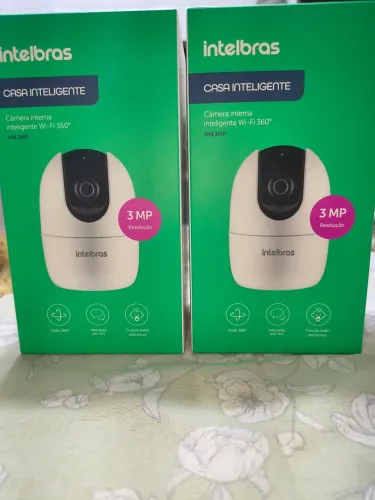 Câmera interna inteligente wi-fi 360°