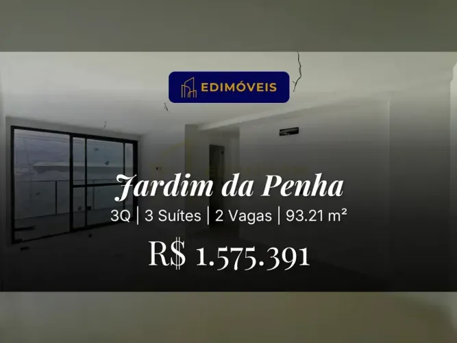 Seu novo lar: Apartamento 3 suítes no Jardim da Penha, agende sua visita!