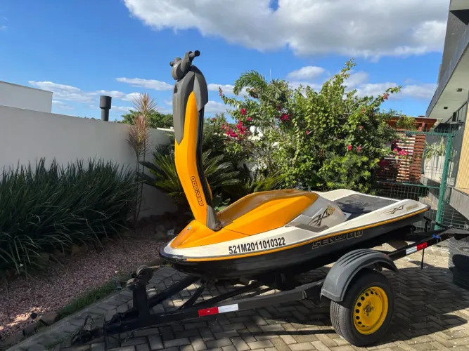 Jet Ski Seadoo 3d Amarelo