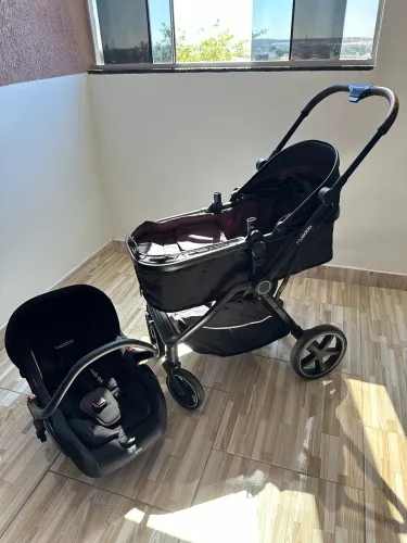 Carrinho de Bebê Nomad Kiddo 3 em 1 | Moisés + Bebê Conforto + Carrinho