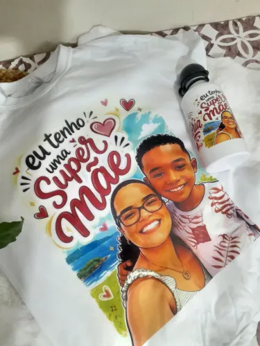 Camisetas Squeezes e Diversos Produtos Personalizados Presentes Divertidos o