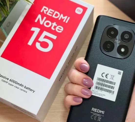 Vendo ou troco REDMI 15 Novo