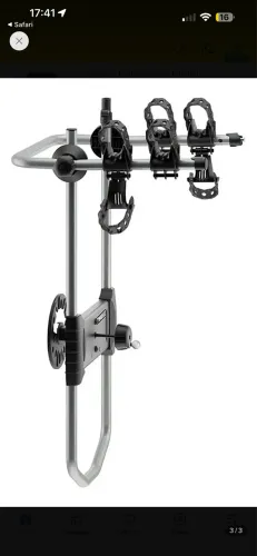 Transbike P/estepe Thule Spare Me Pro 963XT Suporte 2 Bike