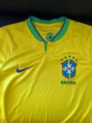 Camisa Seleção Brasileira Nike Amarela - Modelo Clássico ?