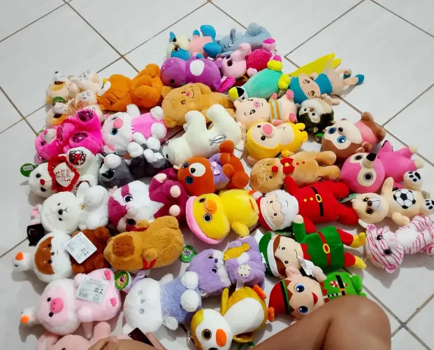 40 Ursos de pelúcia para Cesta ou decoração