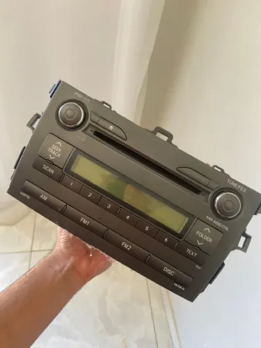 Aparelho de som original Toyota corolla 2008 até 2014