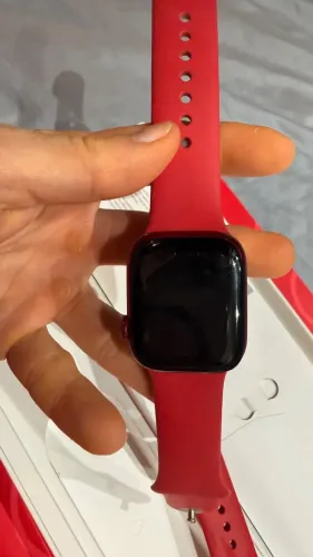 Apple Watch 7 vermelho 41 mm