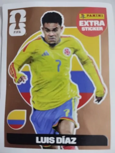 Figurinha Luis Dias Extra Sticker bronze