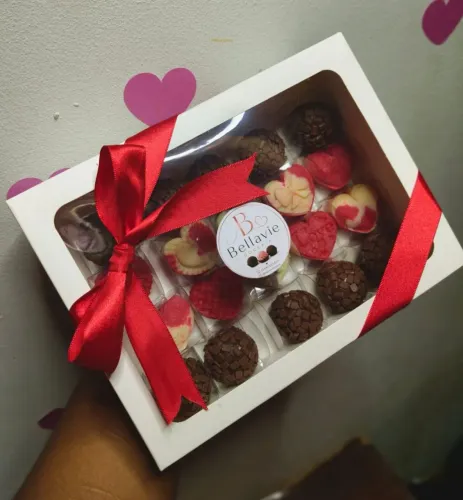 Caixinhas de Brigadeiro|Dias dos namorados