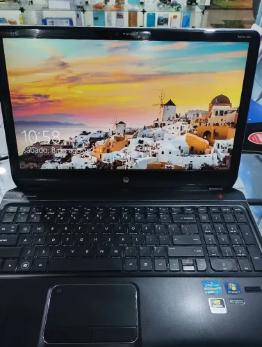 Notebook Hp pavilion dv6-7014nr i7 8gb ram placa vídeo Intel 2gb 256gb SSD tela 15.6