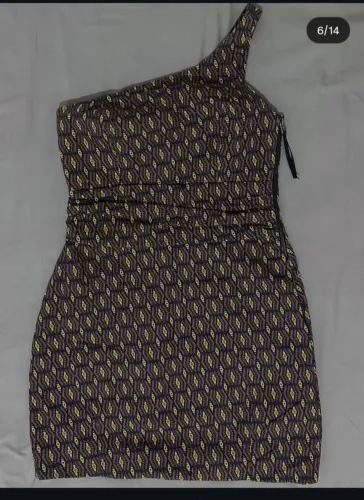 Vestido Animale Original 42 Justo Tubinho Estampado Festa Trabalho