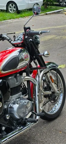 Royal Enfield Classic Chrome Red 350
