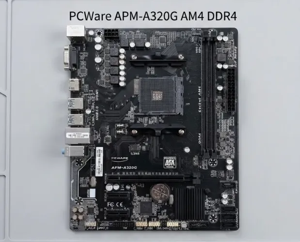 Placa-Mãe - PCWare APM-A320G AM4 DDR4