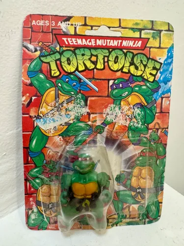 Boneco raro tartaruga ninja