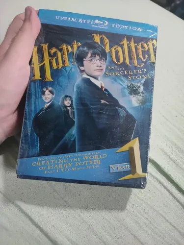 Harry Potter edição definitiva blu-ray importada