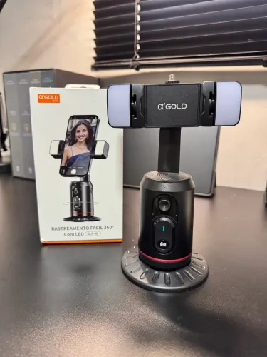Gimbal 360°- rastreador facial suporte celular