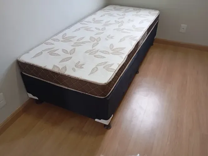 Cama Box Solteiro Colchão D33 Nova