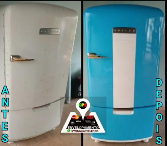 ENVELOPAMENTO DE GELADEIRA