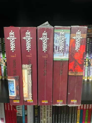 Pacote Mangá Monster 1 ao 5 ( Panini )