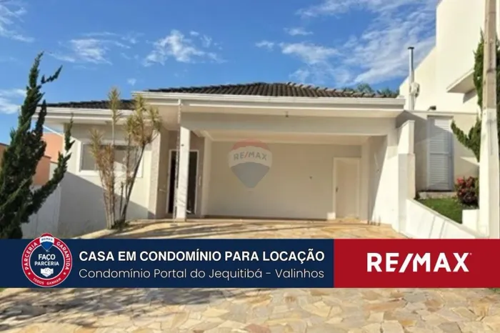 Casa Térrea para locação condomínio Portal do Jequitibá , Valinhos SP