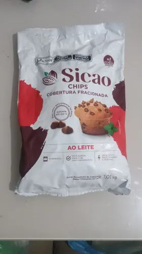 Gotas de chocolate Sicao Chips ao leite