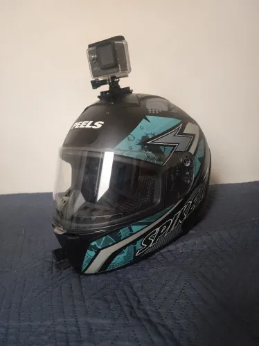 Capacete + Câmera
