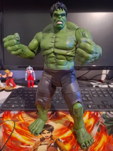 Boneco Hulk Vingadores 2012, Boneco Marvel, não é mais produzido, Action Figure Marvel