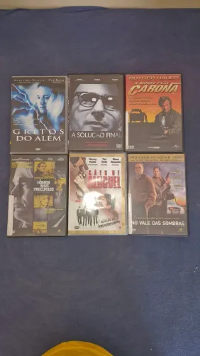 DVDs Originais em otimo estado lotes