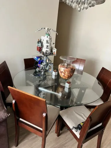 mesa de jantar redonda