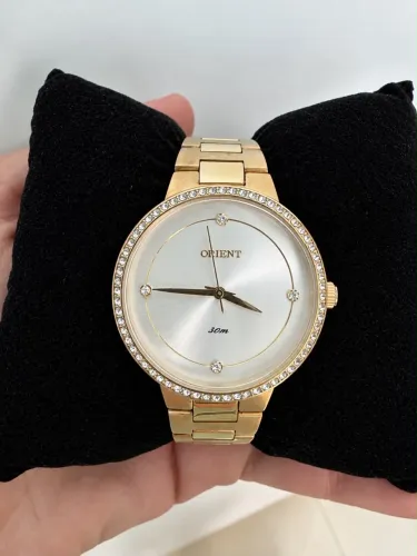Relógio Orient Feminino Dourado 