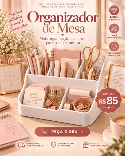 Organizador de mesa