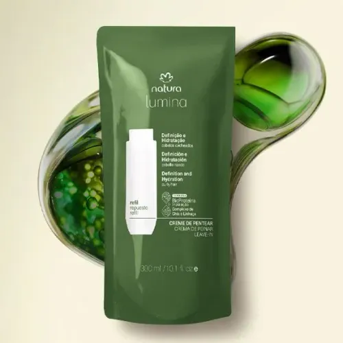 Refil creme pentear definição e hidratação natura