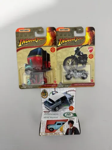 Matchbox temáticos Harry Porter / Indiana jones