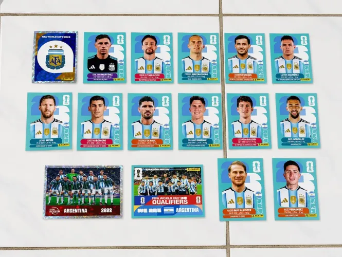 Figurinhas da Argentina