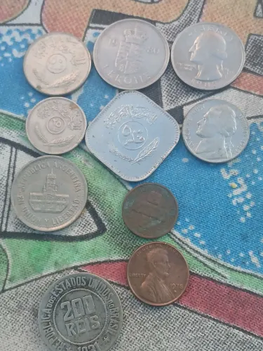 Lote de Moedas antigas 