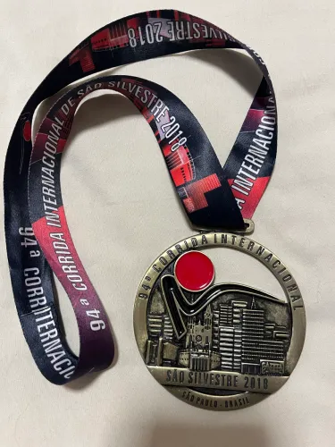 Medalha São Silvestre 2018