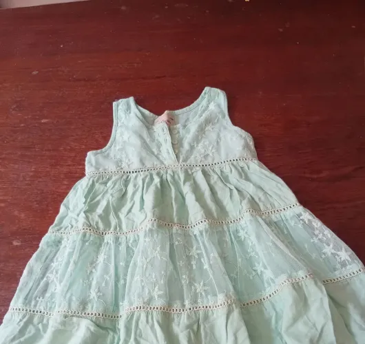 Vestido detalhes em renda - Tamanho 3