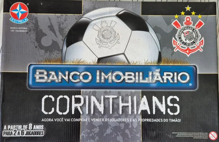 Banco imobiliário e Cara a Cara do Corinthians