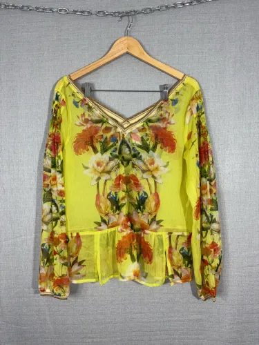 Camisa estilo bata Farm tam P