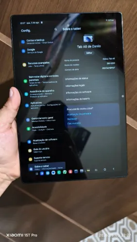 Vende semi zero funcionando perfeitamente samsung galaxy tab a8 64 gb 4 de ram