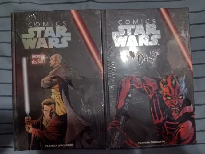 Comics Star Wars - Ascenção dos Sith - Partes I e II - Edições 63 e 64