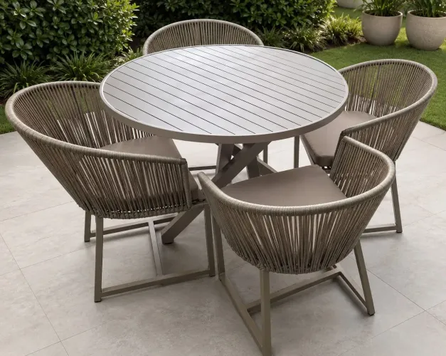 DIRETO DA FÁBRICA Conjunto de mesa área externa